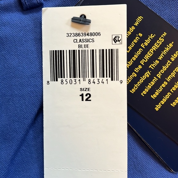 NWT Polo Classics shorts- size 12 - Picture 2 of 4